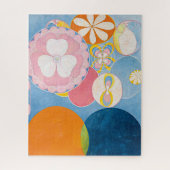 Tien grootste, nr. 2, kindertijd | Hilma af Klint Legpuzzel (Verticaal)