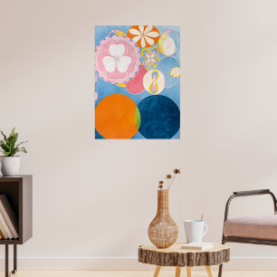 Tien Grootste, nr. 2, Kindertijd Hilma af Klint Poster