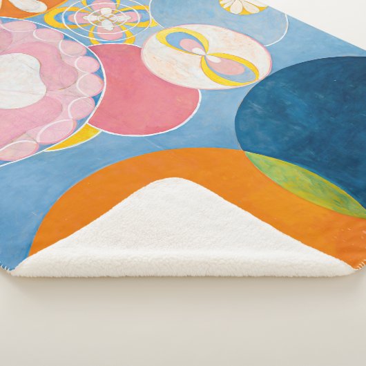 Tien grootste, nr. 2, kindertijd | Hilma af Klint  Sherpa Deken (3/4)