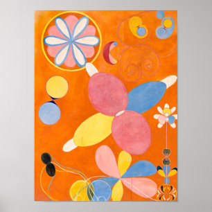 Tien Grootste, Nr. 4, Jeugd Hilma af Klint Poster