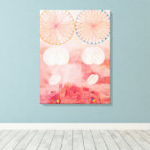 Tien Grootste, Nr. 9, Oude Leeftijd | Hilma af Kli Canvas Afdruk (Insitu (Houten vloer))