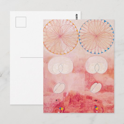 Tien grootste, nr. 9, ouderdom | Hilma af Klint | Briefkaart (Voorkant / Achterkant)
