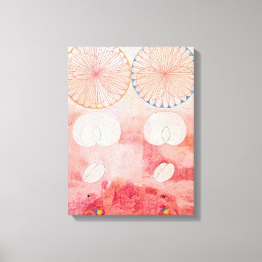 Tien grootste, nr. 9, ouderdom | Hilma af Klint | Canvas Afdruk (Voorkant)
