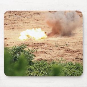 Tien halve pond blokken van TNT Muismat