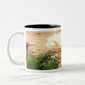 Tien halve pond blokken van TNT Tweekleurige Koffiemok (Links)