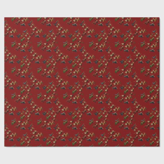 Tien Heerspringende Tien Geboden Vector Cadeaupapier (Zoom)