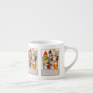 TIEN HEREN EEN SPRINGENDE Espresso Cup Kop