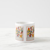 TIEN HEREN EEN SPRINGENDE Espresso Cup Kop (Voorkant)