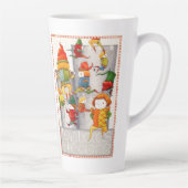 TIEN HEREN EEN SPRINGENDE hoge latte Mok (Rechts)