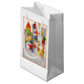 TIEN HEREN Een SPRINGENDE Kleine Gift Bag Klein Cadeauzakje (Voorkant Gekanteld)