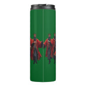 Tien Heren een springende uitsnede in strencil-sti Thermosbeker (Achterkant)