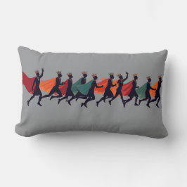 Tien Heren een springende uitsnede stencil-stijl 2 Kussen