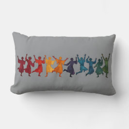 Tien Heren een springende uitsnede stencil-stijl 4 Kussen