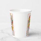 TIEN HEREN EEN SPRINGPAPIEREN BEKER (Links)