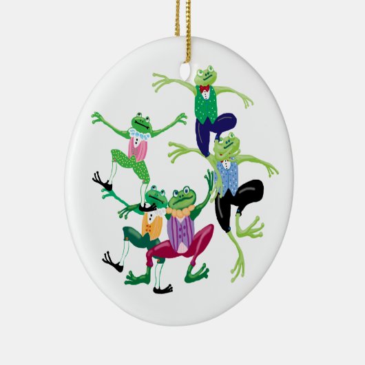 Tien Heren in slaap Keramisch Ornament (Rechts)