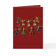 Tien Heren Springen De Tien Geboden Vector