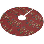 Tien heren springen De Tien Geboden Vector Kerstboom Rok (Gekanteld)