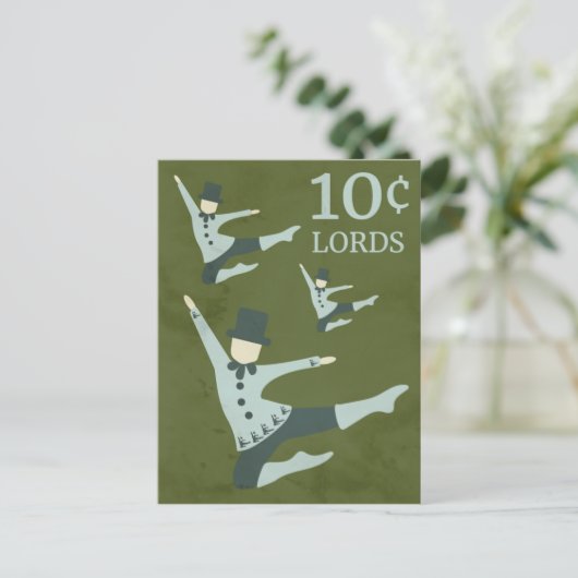 Tien heren van Briefkaarten (Staand voorkant)