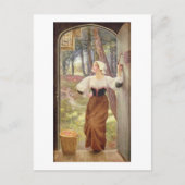 Tien in natte vorm (m/v op papier) briefkaart (Voorkant)