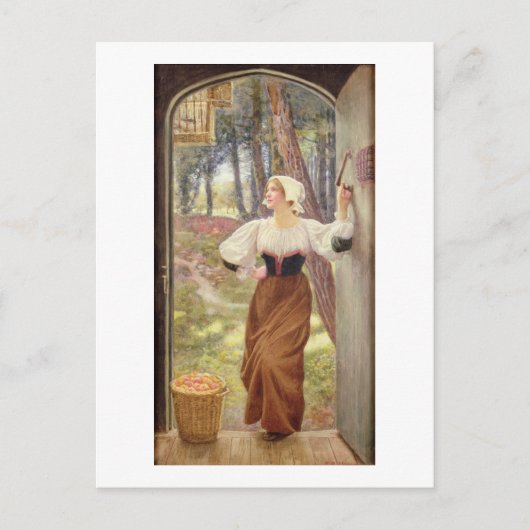 Tien in natte vorm (m/v op papier) briefkaart (Voorkant)