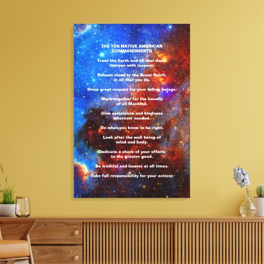 Tien Indische Indische Native Commando Canvas Afdruk (Insitu (Woonkamer))