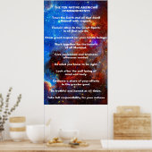 Tien Indische Indische Native Commando Poster (Keuken)