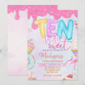 tien is zo zoet kaart (Voorkant / Achterkant)