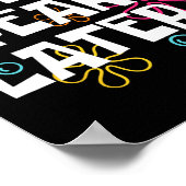 Tien jaar later grappige meme 10 jaar oude 10e geb poster (Hoek)