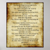 Tien kannots poster (Voorkant)