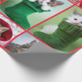 Tien katten collage cadeaupapier (Hoek)