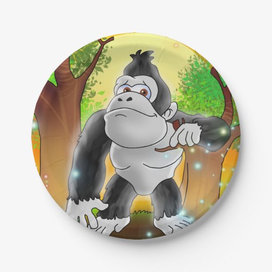 Tien kleine monsters: Gary de Gorilla Paper bord (Voorkant)