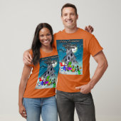 Tien kleine monsters gelukkig Holloween(v2) T-shirt (Unisex)