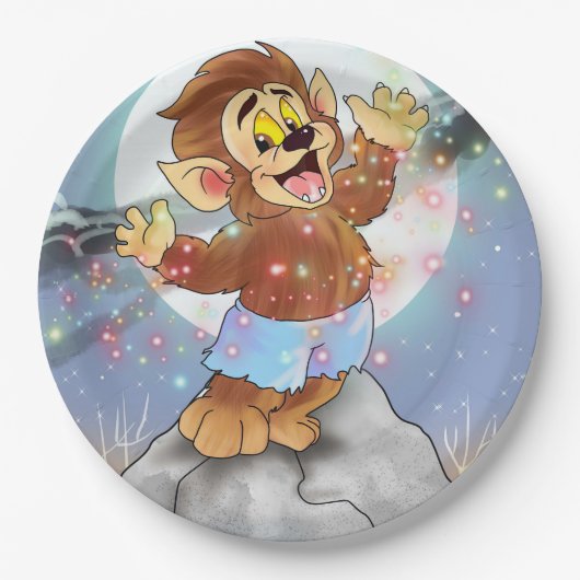 Tien kleine monsters: Willie de Wolf Paper Bord (Voorkant)