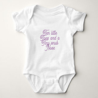 Tien kleine tenen Baby Bodysuit