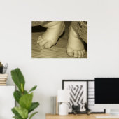Tien kleine Toenen Poster (Thuiskantoor)