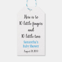 Tien kleine vingers Tien Baby shower met kleine te