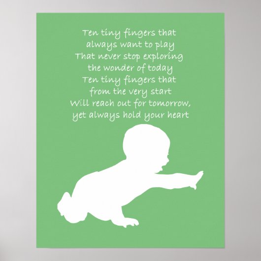 Tien kleine vingertjes poster (Voorkant)