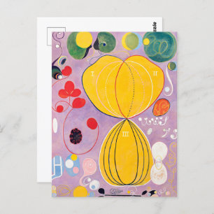 Tien Largest, nr. 7, volwassenheid Hilma af Klin Briefkaart