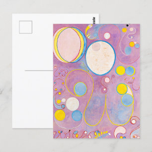 Tien Largest, nr. 8, volwassenheid   Hilma af Klin Briefkaart