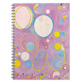 Tien Largest, nr. 8, volwassenheid | Hilma af Klin Notitieboek (Voorkant)