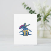 Tien lords a-Leaping Feestdagenkaart (Staand voorkant)