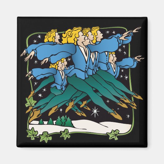 Tien Lords a Leaping Magneet (Voorkant)