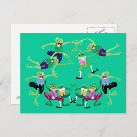 Tien lords een slapper briefkaart (Voorkant / Achterkant)