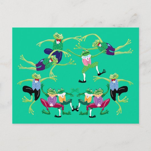 Tien lords een slapper briefkaart (Voorkant)