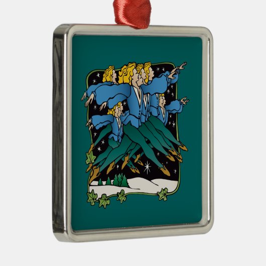 Tien lords een slapper metalen ornament (Rechts)