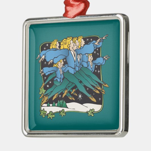 Tien lords een slapper metalen ornament (Links)