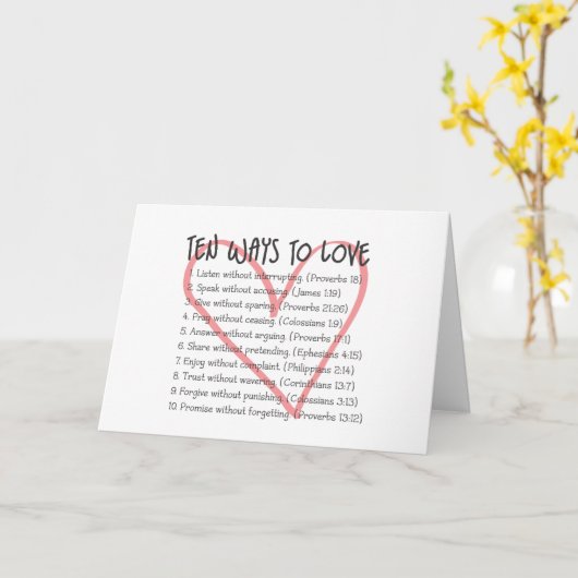 Tien manieren om van Kaart te houden (Gele Bloem)