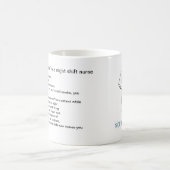 Tien manieren waarop je weet dat je een nachtploeg koffiemok (Center)