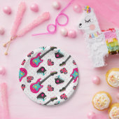 Tien meisje Rock star borden Papieren Bordje (Feest)