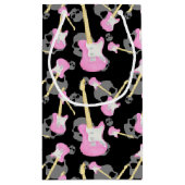 Tien meisjes rocktas met rolschedel klein cadeauzakje (Achterkant)